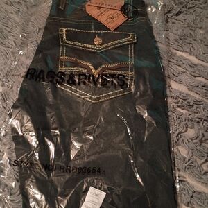 Rags & Rivets Dark Denim Jeans